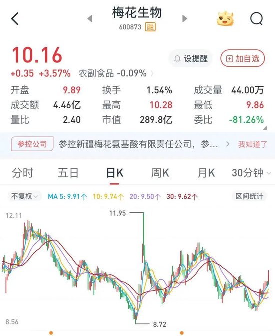 梅花生物控股股东孟庆山因涉嫌操纵证券市场罪被提起公诉